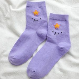Adventure Time Graphic Socks